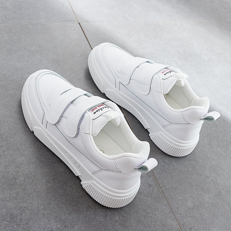2021 spring new Velcro small white shoes women's casual shoes female students breathable running shoes women 2021 spring new Velcro small white shoes women's casual shoes female students breathable running shoes women